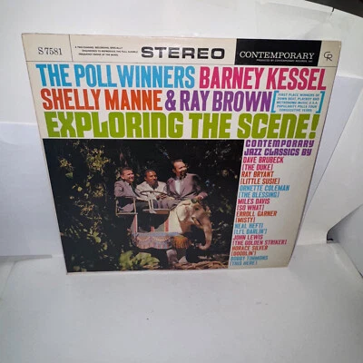 THE POLL WINNERS-Exploring The Scene LP-S 7581 REISSUE VINYL IS BEAUTIFUL VG++ Foto 1 de 4