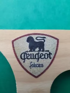 Logo décalcomanie transfert moulin à café PEUGEOT - KAFFEEMÜHLE - COFFEE GRINDER - Photo 1/2