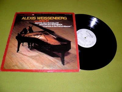 Bach - Partita No. 4 & No. 7 - Alexis Weissenberg - Connoisseur Society STEREO - Image 1 of 2