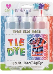 Create Basics Nautical Tie Dye Kit, 18 Piece kit, 3 Colors NEW Free shipping