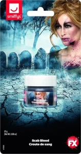 Rosso Scab Sangue Realistico Halloween Speciale FX Vestito Fantasia Trucco Cosmetico Finto - Foto 1 di 23