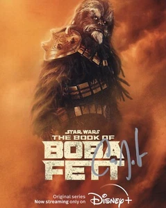 CAREY JONES SIGNIERTES STAR WARS BUCH VON BOBA FETT FOTO (2) - Bild 1 von 1