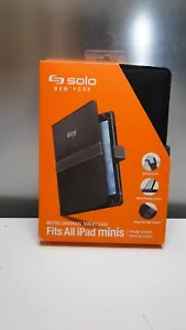 New Universal iPad Mini Samsung Tablet Case~ Black UBN2204~Solo New York - Picture 1 of 4