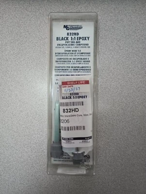 MG Chemicals 832HD-50ML Black 1:1 Epoxy Potting & Encapsulating Compound 46mL