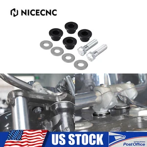 Handlebar Riser Mount PU Bushings For Harley Heritage Classic FLHC 107 FLHCS 114 - Picture 1 of 10