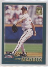 2001 Topps Greg Maddux #660 HOF
