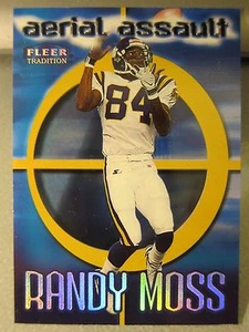 *1:24 Packs* 1999 Fleer Tradition Aerial Assault #12 Randy Moss - Picture 1 of 2