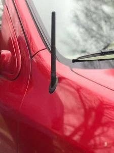 6 3/4" Short Black Antenna Mast Radio AM/FM for FORD ESCAPE 2001-2012 Brand New - Picture 1 of 24