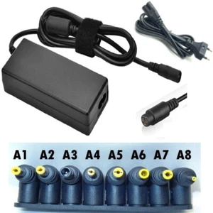 Universal Netzteil Notebook 40W 9.5V 12V 16V 19V 20V 1.58A 2A 2.1A 2.5A + 8 Tips - Bild 1 von 4