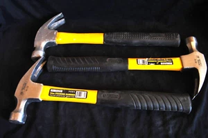 one central forge claw hammer 16oz fiberglass handles free shipping - Picture 1 of 2