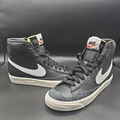 Nike Blazer Mid 77 Vintage Men Sneakers 3.5 Black Sail Athletic Shoes BQ6806-002 - Image 1 of 4