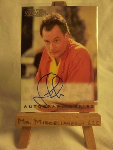 Tarjeta de autógrafo Star Trek Voyager Profiles A11 Jon DeLancie Q - Imagen 1 de 3