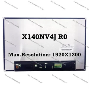 X140NV4J R0 14" FHD WUXGA Laptop Display LCD Screen P/N M74470-ND1 IPS 1920X1200 - Afbeelding 1 van 1