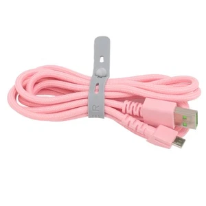 (Pink)Charging Cable For Naga Pro For DeathAdder V2 Pro For Viper For Basilisk - Afbeelding 1 van 12
