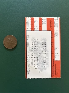 FRANCISCO CORDOVA MLB DEBUT 1999 White Sox Tigers ticket stub KIP WELLS DEBUT - Picture 1 of 3