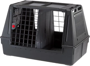 ATLAS CAR 100 SCENIC Trasportino per Cani Da Auto Con Doppia Finestra, Tappeto D - Foto 1 di 12