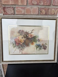 Gayle Lee Nasca Original Aquarell signiert #'d 3/78 gerahmt Malerei Kunst - Bild 1 von 12