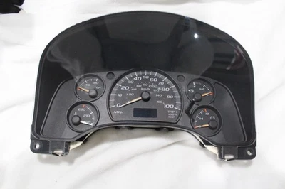 03-07 Chevy EXPRESS Gmc SAVANA DASH Cuadro de instrumentos INDICADORES Velocímetro FABP Foto 1 de 4