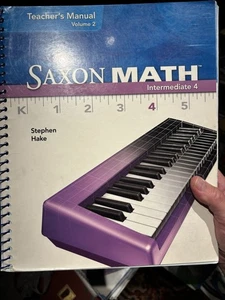 Saxon Math Intermediate 4 Teacher's Manual, Volume 2 - Picture 1 of 2