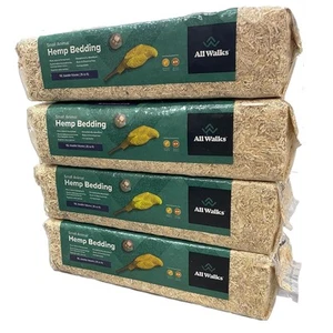 (40L Hemp Bedding for Chicken Coops, Guinea Pigs, Hamsters, Rabbits, and Othe... - Picture 1 of 6