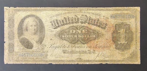 Series of 1886 - $1 Silver Certificate - Martha - Fr. 218 - Est. Pop 275-325 - Picture 1 of 17