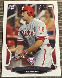 Bowman Baseball RC #172 2013 Darin Ruf Philadelphia Phillies - Imagen 1 de 2
