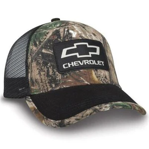 Sombrero de malla de camuflaje Chevrolet Realtree camión Chevy gorra de caza - Imagen 1 de 1