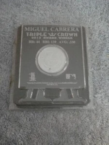 2012 MIGUEL CABRERA TRIPLE CROWN HIGHLAND MINT COMMEMORATIVE COIN - Picture 1 of 4