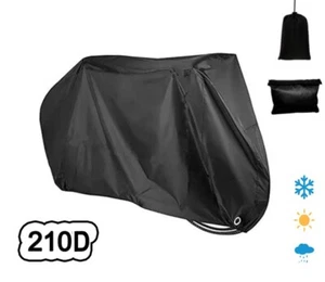 Bike Cover Waterproof 210D Outdoor Bicycle Cover for MTB Road and Electric Bikes - Picture 1 of 4