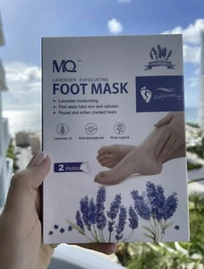 2 Pack Foot Peeling Mask Exfoliating Feet Peel Mask Remove Dead Skin Calluses US - Picture 1 of 3