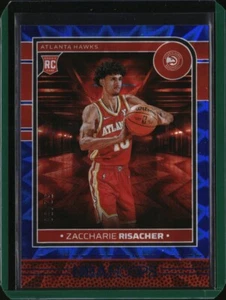 24/25 2024/25 Panini Hoops Blue Explosion RC #231 Zaccharie Risacher Hawks /59 - Bild 1 von 2