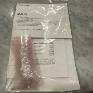 New Tektronix AMT75 SIGNAL ADAPTER; 75 OHM TO 50 OHM NEW! - Picture 1 of 3