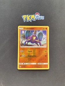 JCC Pokémon Crabrawler Sol y Luna 72/149 Holograma Inverso LP. - Imagen 1 de 3
