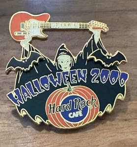Hard Rock Cafe Pin Dallas Halloween 2000 grimmige Sensensensensen Gitarrenserie - Bild 1 von 2