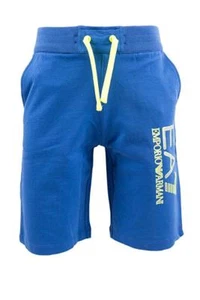 EA7 Junior Shorts Bermudas Train Visibility Shorts Baumwolle Farben ORIGINAL - Bild 1 von 2