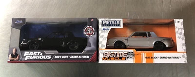 JADA FAST & FURIOUS DOM’S 1987 BUICK GRAND NATIONAL 批量 2 件 ( 1/43 比例 ) — 第 1/3 张图片