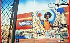 2002 NBA STREET Basketball Nintendo Game Cube Mural on Wall = 2pg Promo Print AD
