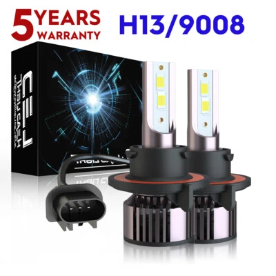 2 SUPER LED Replacement Headlight Kit for 2017-2021 Polaris Ranger 1000 XP Crew Foto 1 de 4