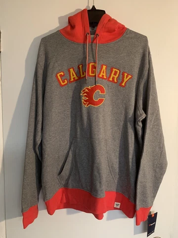 Calgary Flames Fanatics Hooded Sweatshirt - XL Cover