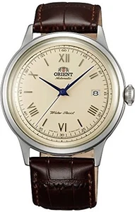 ORIENT Watch Classic automatic Rome Bambino SAC00009N0 cream yellow w/Trackking - Picture 1 of 1