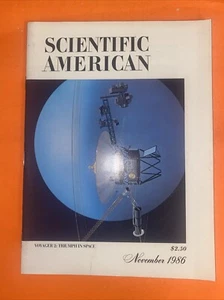 1986 SCIENTIFIC AMERICAN Magazine, Voyager 2: Triumph in Space, Uranus, Galileo - Picture 1 of 2