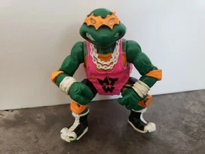 1991 Tmnt Michaelangelo MTW Teenage Mutant Ninja Turtles  - Picture 1 of 8