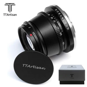 TTArtisan 35mm F1.4 APS-C Manual Focus Lens For Fuji X Sony E Canon M4/3 Leica L - Picture 1 of 7