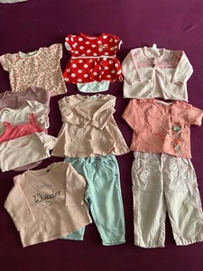 Baby Mädchen Kleidung Gr. 74 Paket 12 Teile Set 1 - Bild 1 von 5
