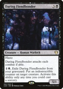 1x - Daring Fiendbonder - #41 - Commander 2020 - NM MTG - Picture 1 of 1