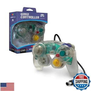 CirKa Wired Controller for Game Cube (GC) / Wii (Clear) - Picture 1 of 5