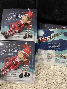 Elf Doll Christmas Elf Toy with Elves Book for Children, If Your Best Friend Is - Picture 1 of 4