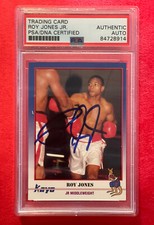 1991 Kayo #116 Roy Jones Jr Signed Rookie Card Autograph RC Auto PSA