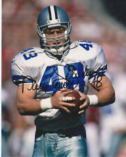 Daryl Moose Johnston SIGNED 8x10 Dallas Cowboys - Super Bowl Champion w/ COA