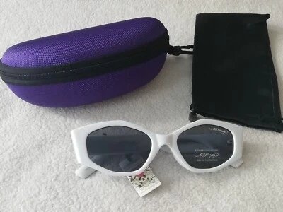 Gafas de sol Ed Hardy montura blanca nuevas 100 % protección UV NUEVAS CON ETIQUETAS Foto 1 de 4